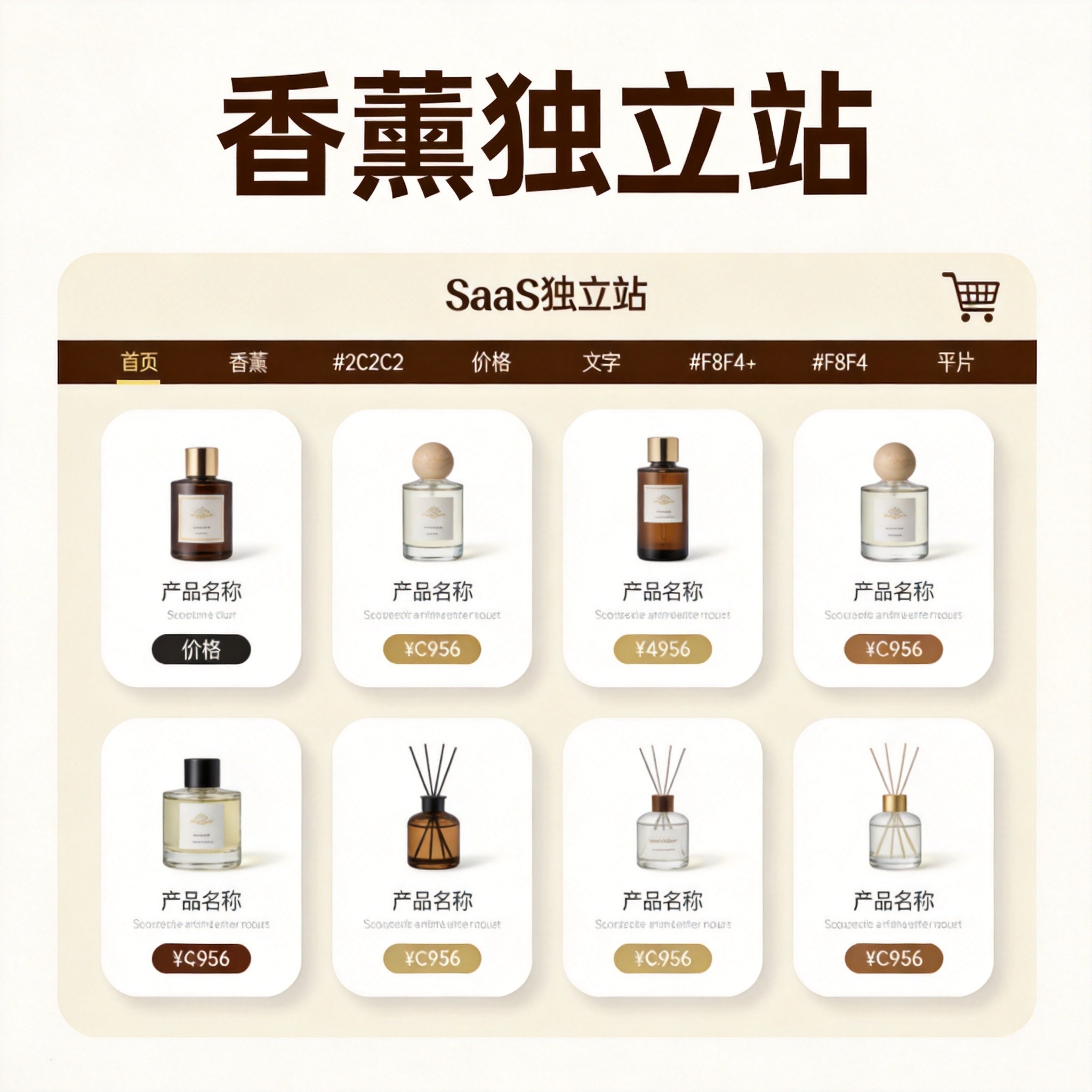 香薰独立站